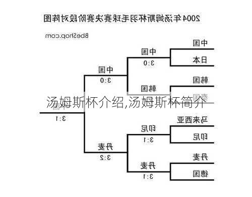 汤姆斯杯介绍,汤姆斯杯简介