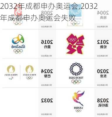 2032年成都申办奥运会,2032年成都申办奥运会失败