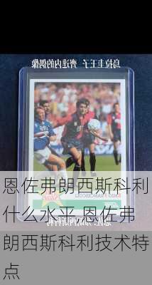 恩佐弗朗西斯科利什么水平,恩佐弗朗西斯科利技术特点