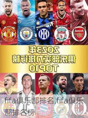 fifa俱乐部排名,fifa俱乐部排名榜