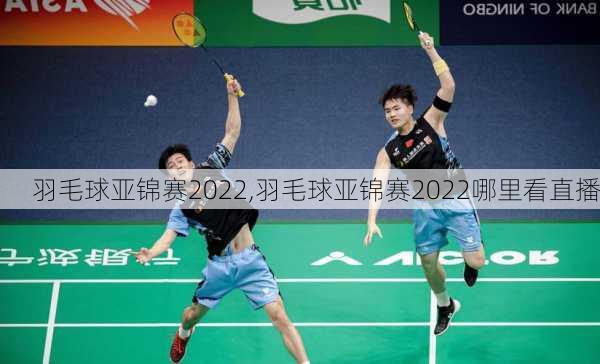 羽毛球亚锦赛2022,羽毛球亚锦赛2022哪里看直播